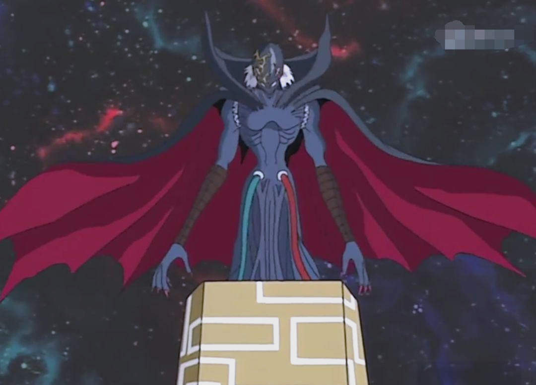 汇集了众多已逝数码宝贝的怨恨与力量,启示录兽成为了最终的邪恶霸主