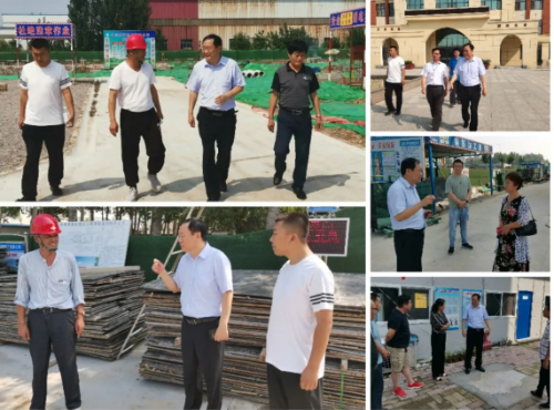 张玉江督查指导秋季新学期开学和城镇居住区配套幼儿园建设工作