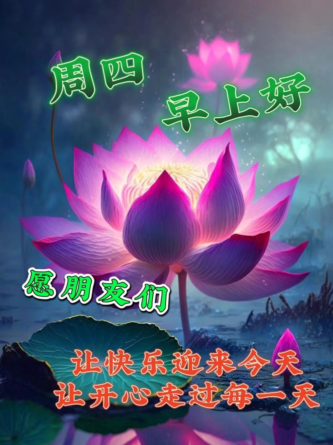 4月13日周四早上好最新温馨唯美祝福图片