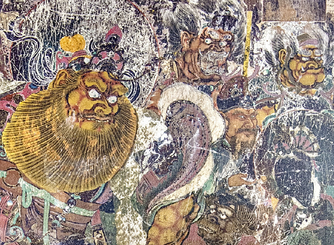 觉山寺塔和辽代壁画