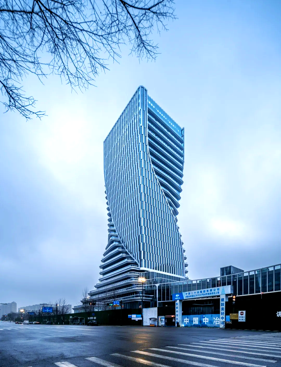 杭州临平金融科技大厦项目竣工,打造新地标建筑