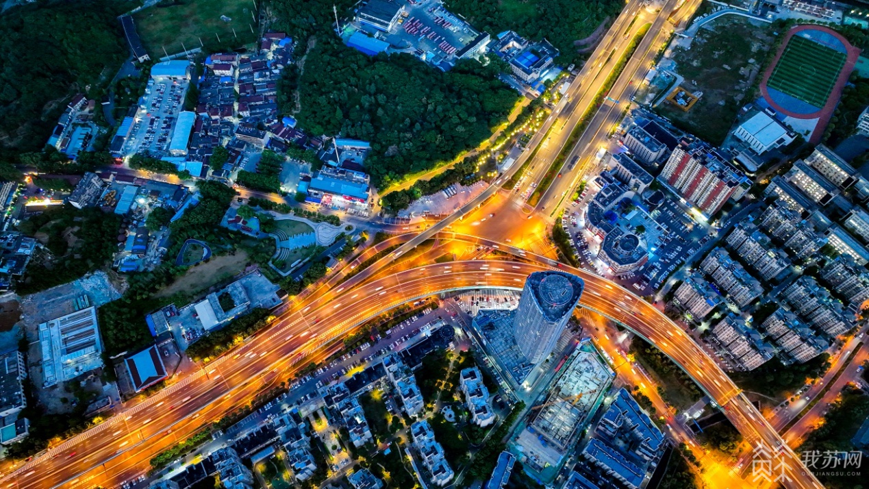 南京市江北新區泰山街道:江北璀璨的不夜城