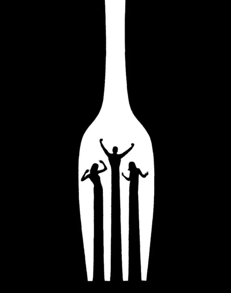 正负共生图形的设计经验分享与作品展示