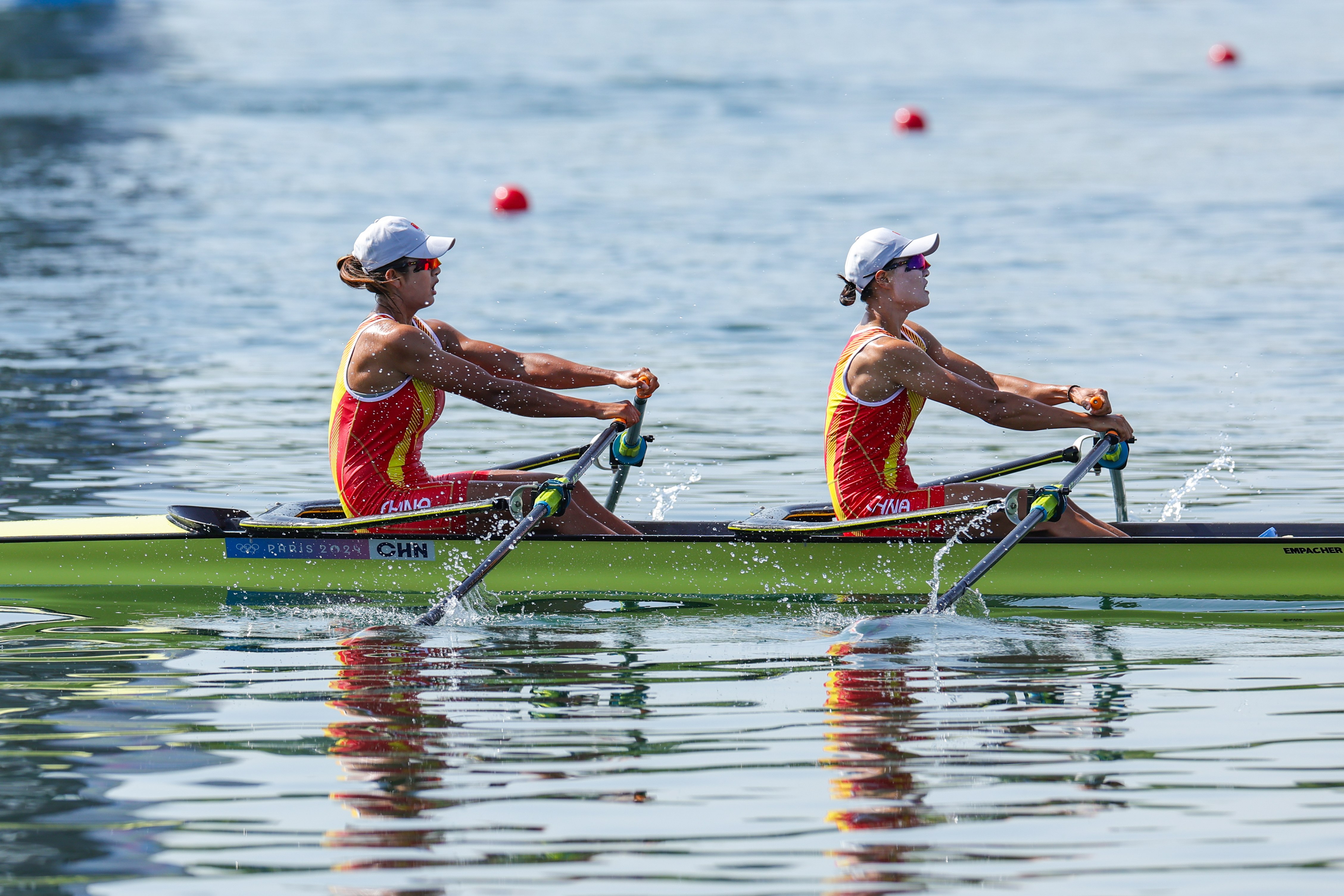 巴黎奥运会|赛艇——女子双人双桨半决赛赛况(3)