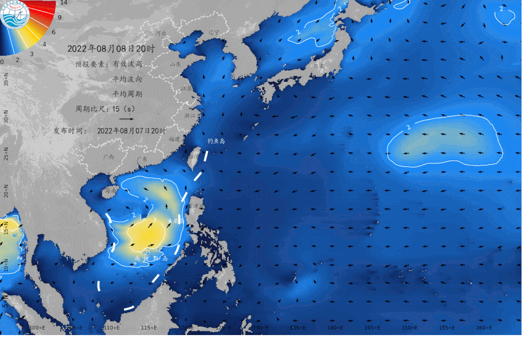 南海热带低压今日生成发布海浪蓝色警报