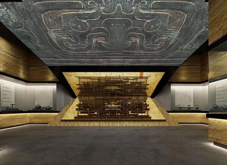历史文化主题博物馆展厅陈列设计的多样化3dmax模型素材