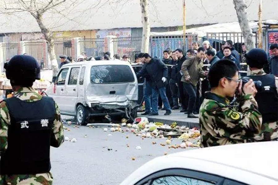 案例:泰安枪击袭警案件,上演真实"侠盗猎车"剧情