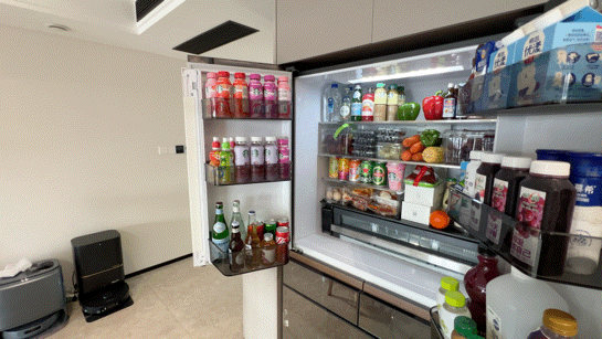 镜面,嵌入式,6门620l,制冰,电动门,日立新款旗舰冰箱来袭