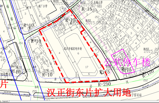 汉正街拆迁范围汇总