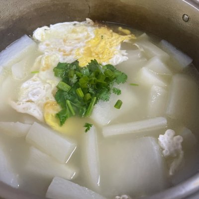 简单易做奶白奶白的萝卜汤!全家人都爱