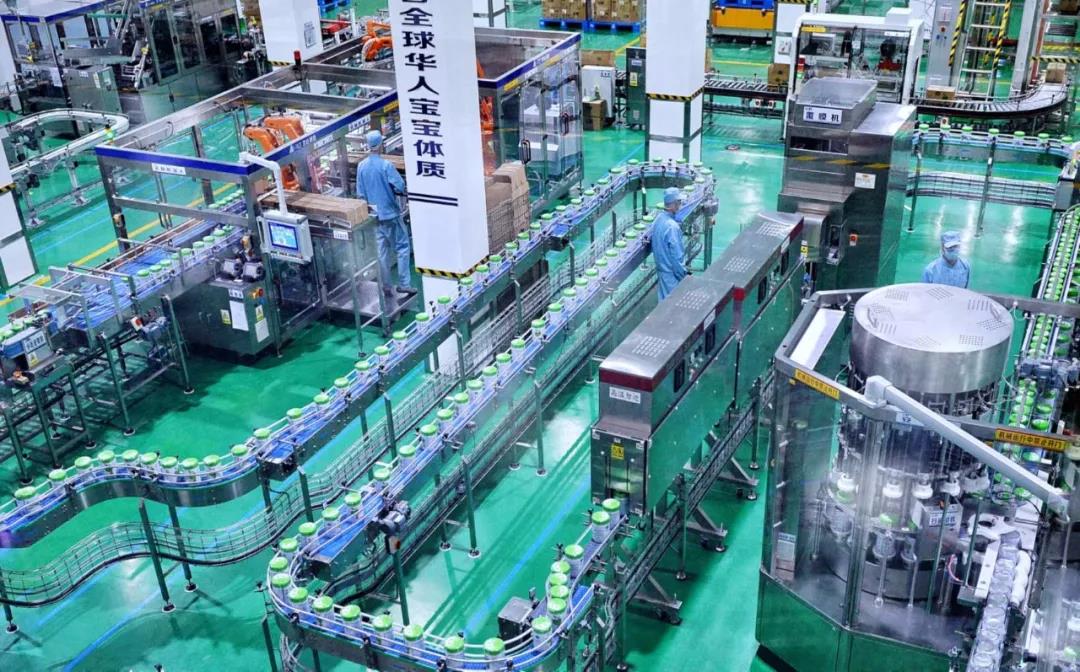 黑龙江飞鹤乳业克东分公司婴幼儿奶粉生产车间