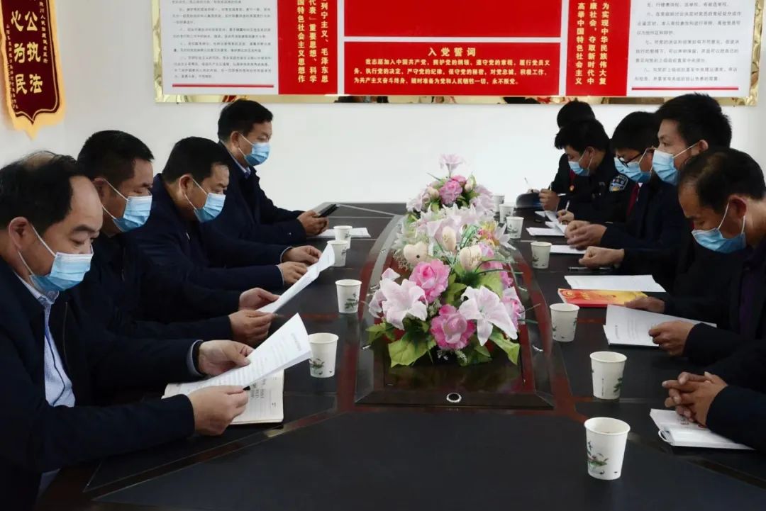 山阳县人大常委会主任马先友到照川法庭调研指导工作