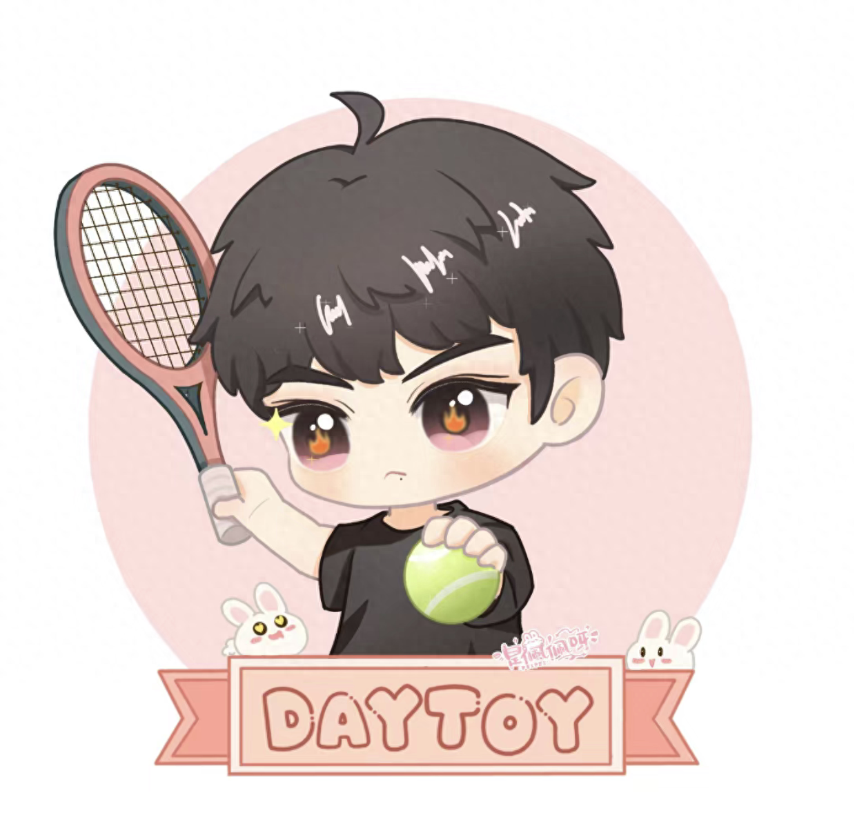 肖战头像,卡通版的肖战,太萌了