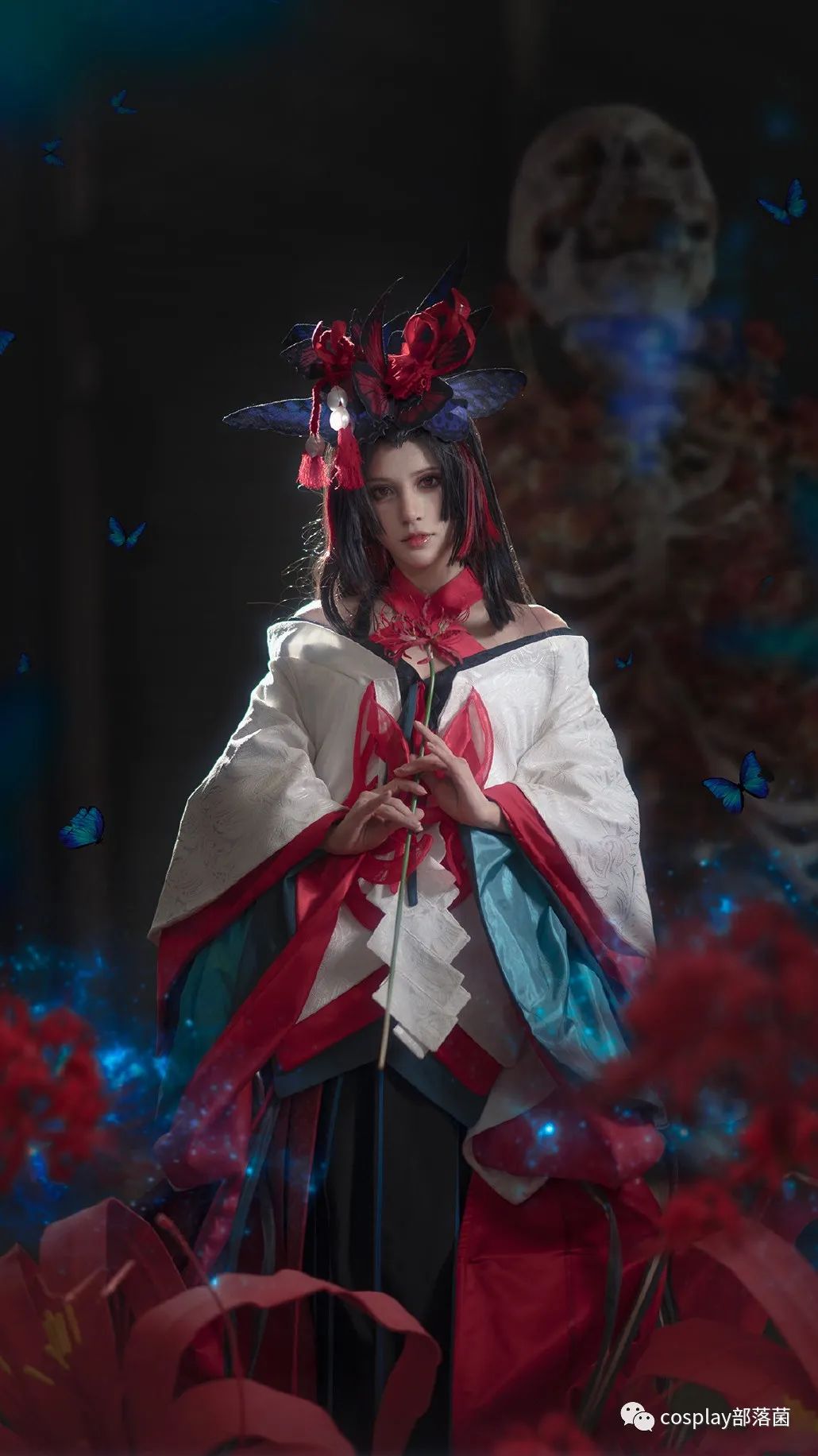 cos:阴阳师夜溟彼岸花cos正片@莉莉