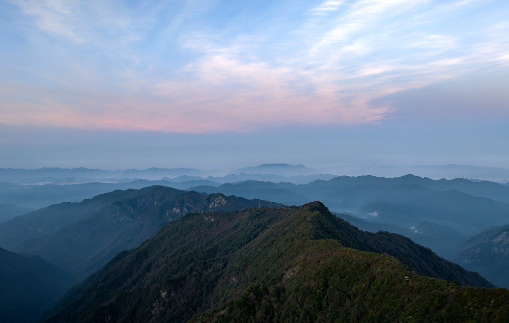 梵净山 冬日景色美