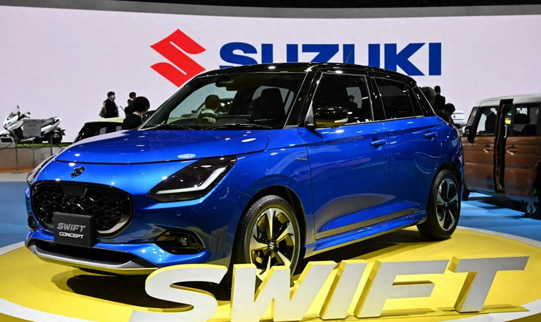 新一代铃木雨燕亮相日本车展,或搭载轻混 三缸发动机