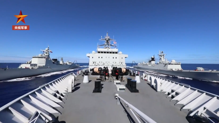 海军舰艇编队南海作战支援训练