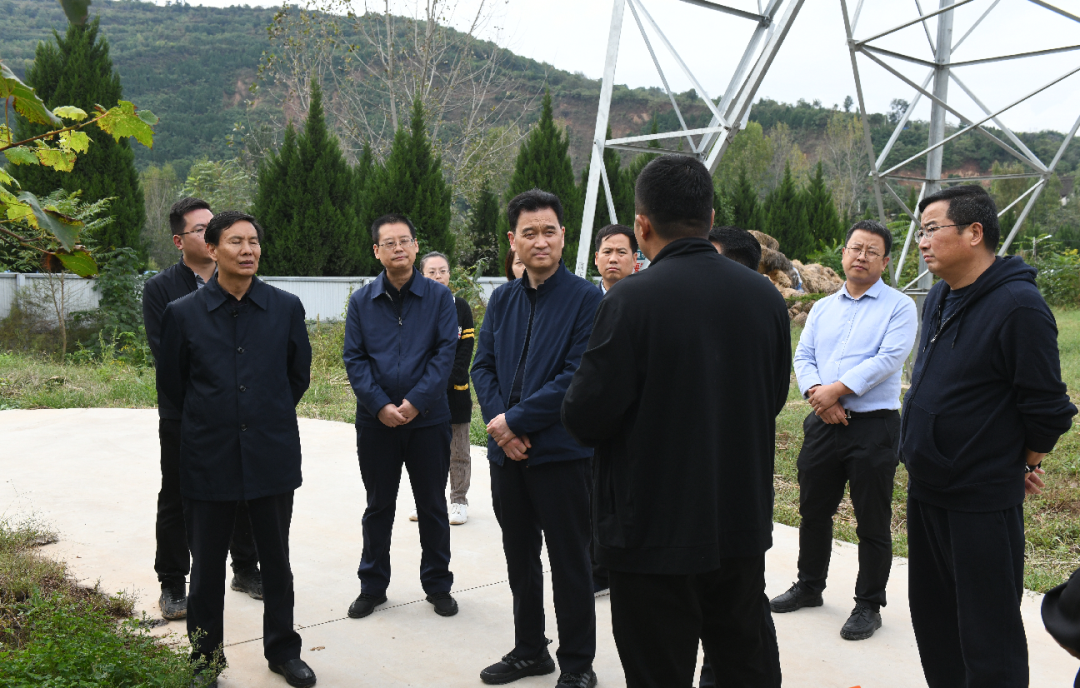 李峰科检查高新区防汛防滑工作