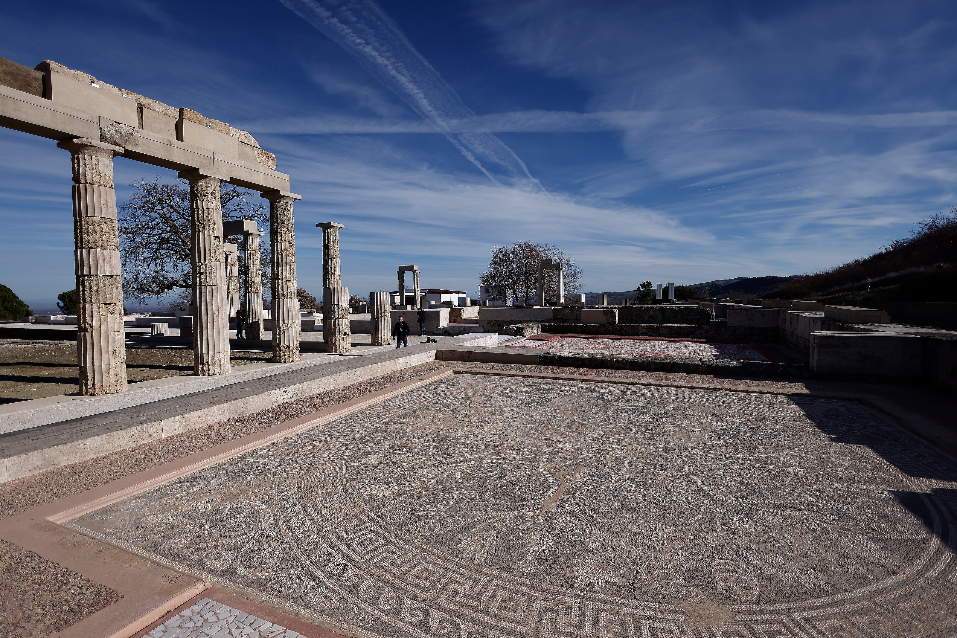 古马其顿王国宫殿遗址重新向公众开放