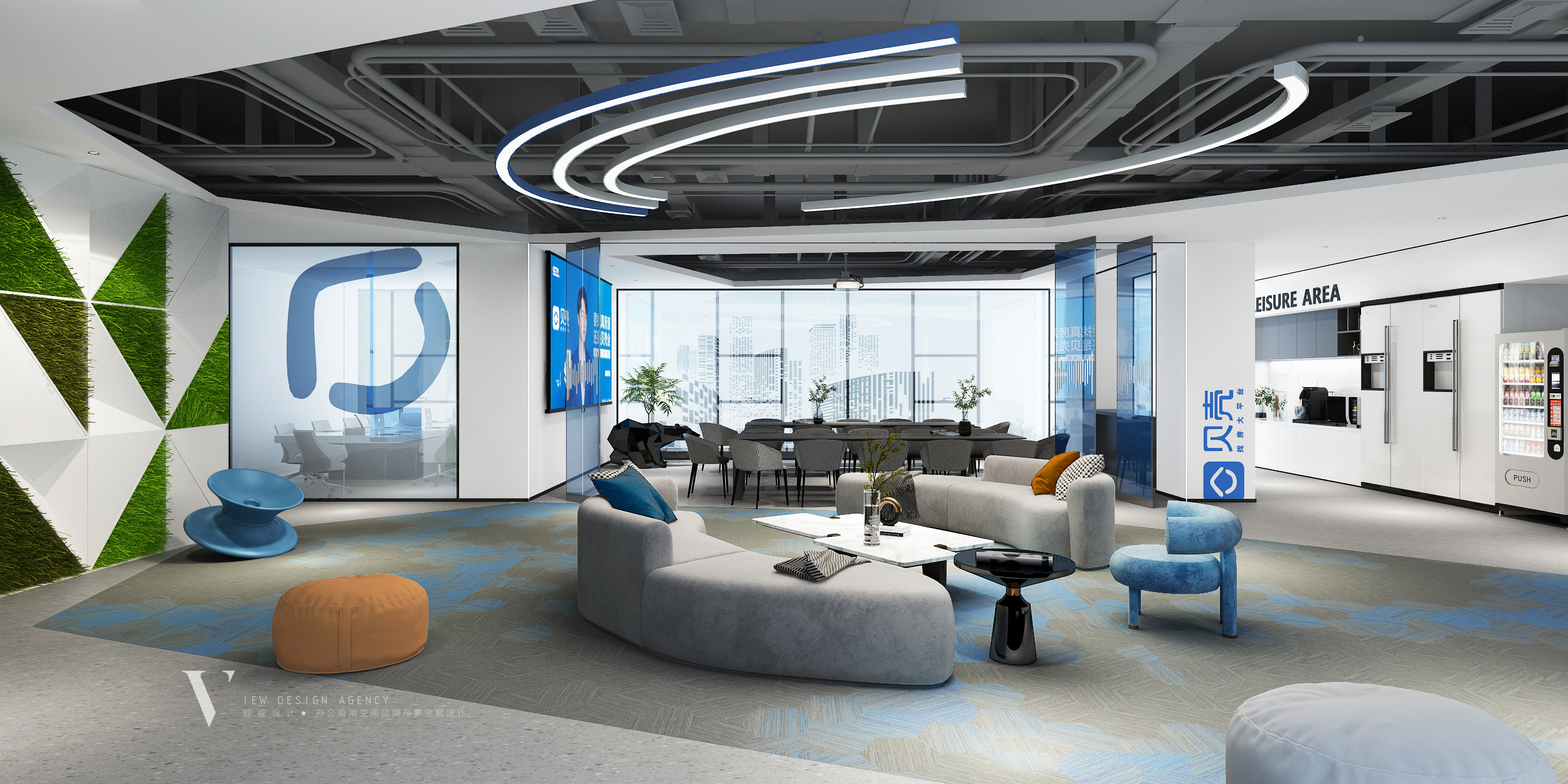 办公空间照这样设计,就完事了!