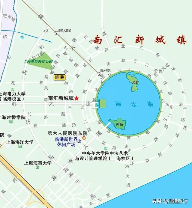 滴水湖地图图片