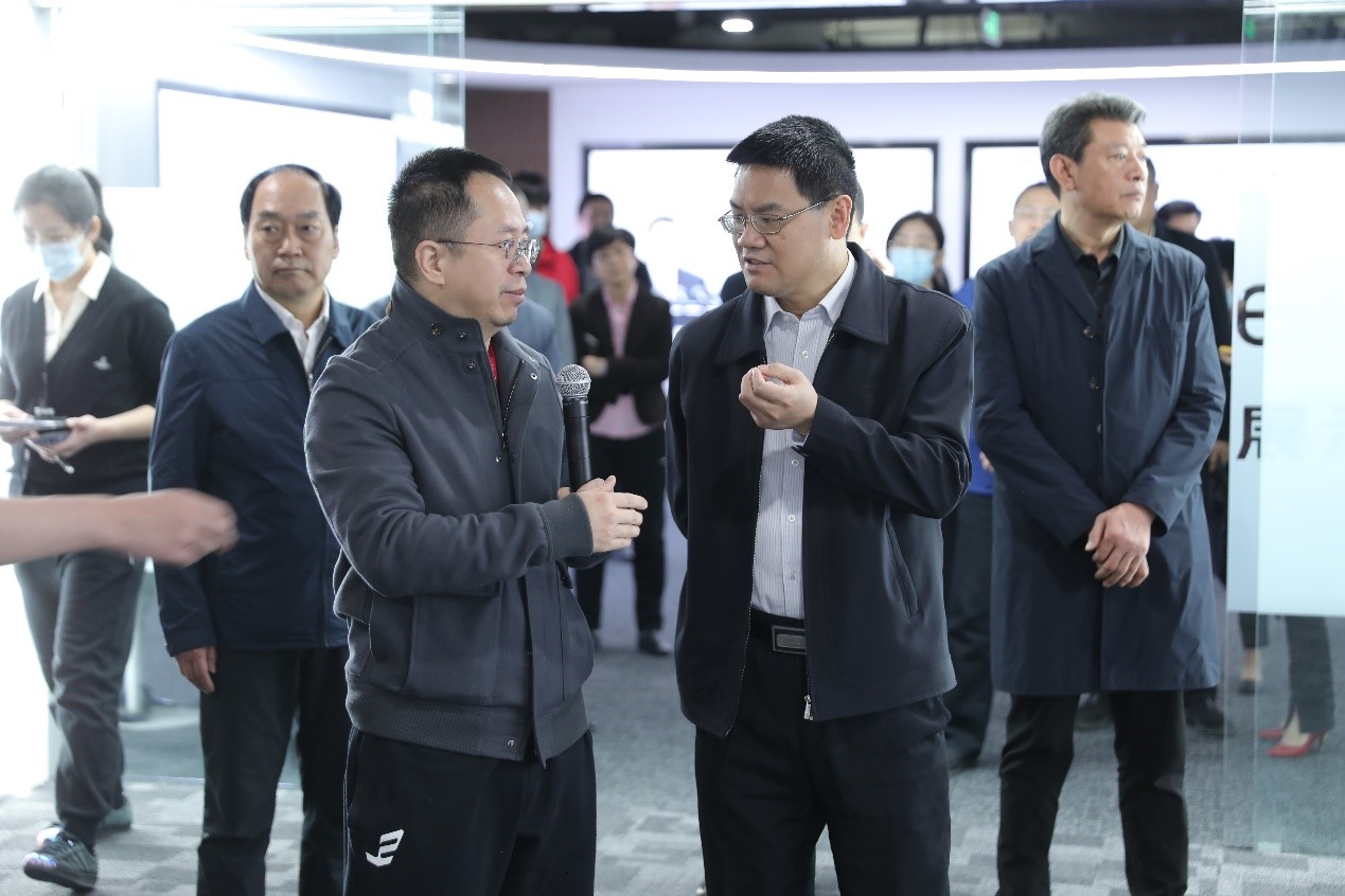 杨晋柏带队调研数字安全龙头企业360集团