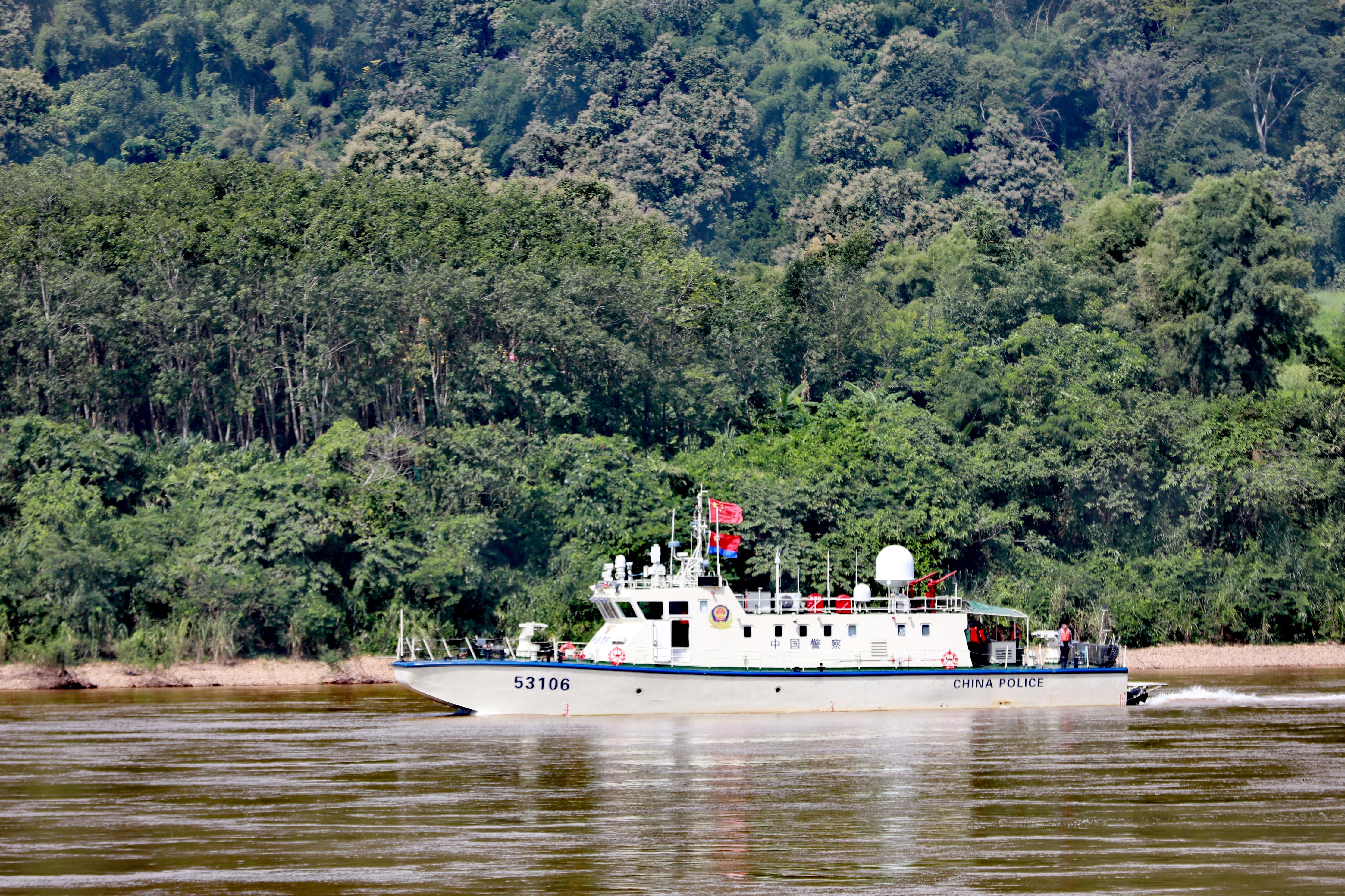 第134次中老缅泰湄公河联合巡逻执法行动圆满完成