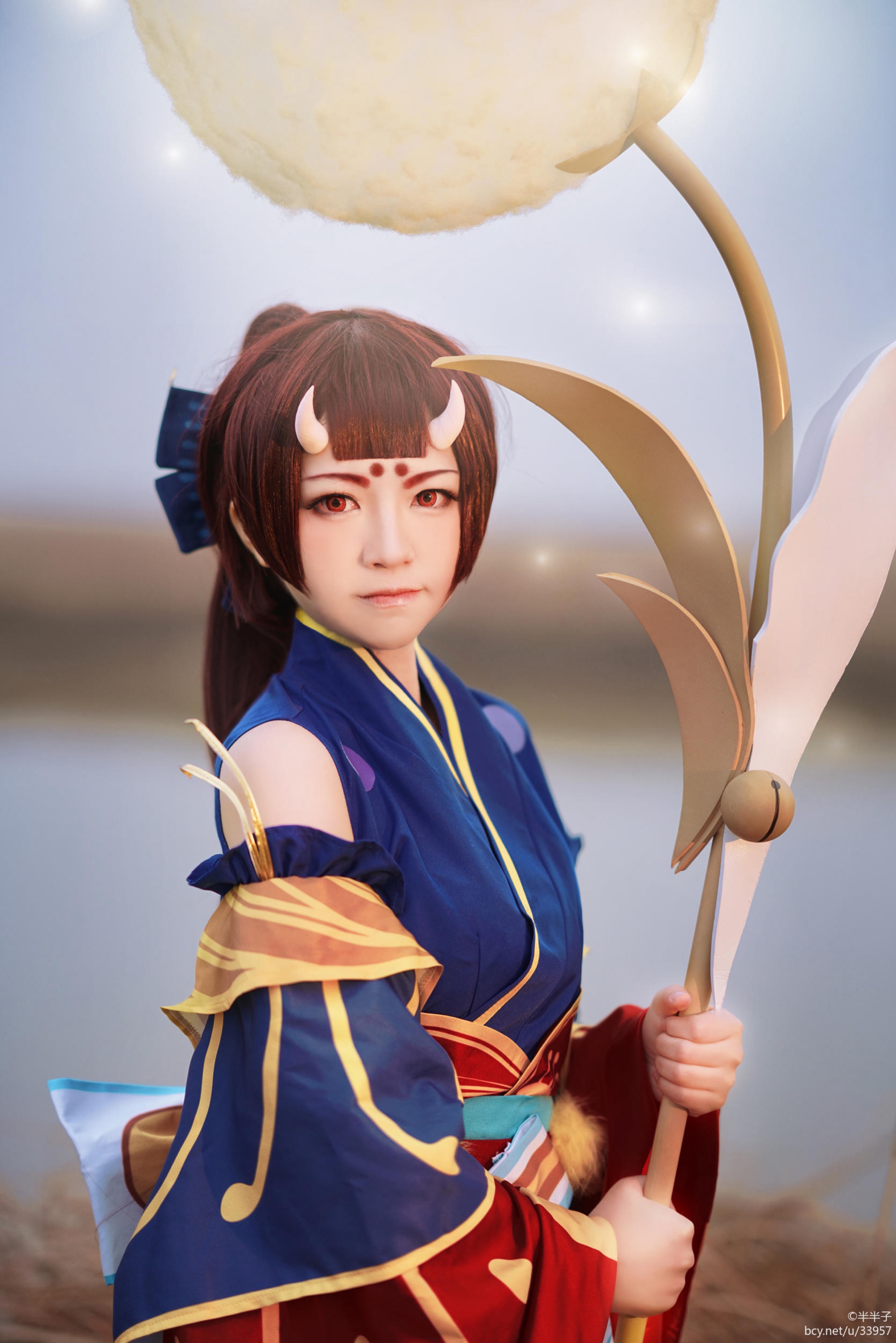 二次元cos:阴阳师·萤草丨半半子