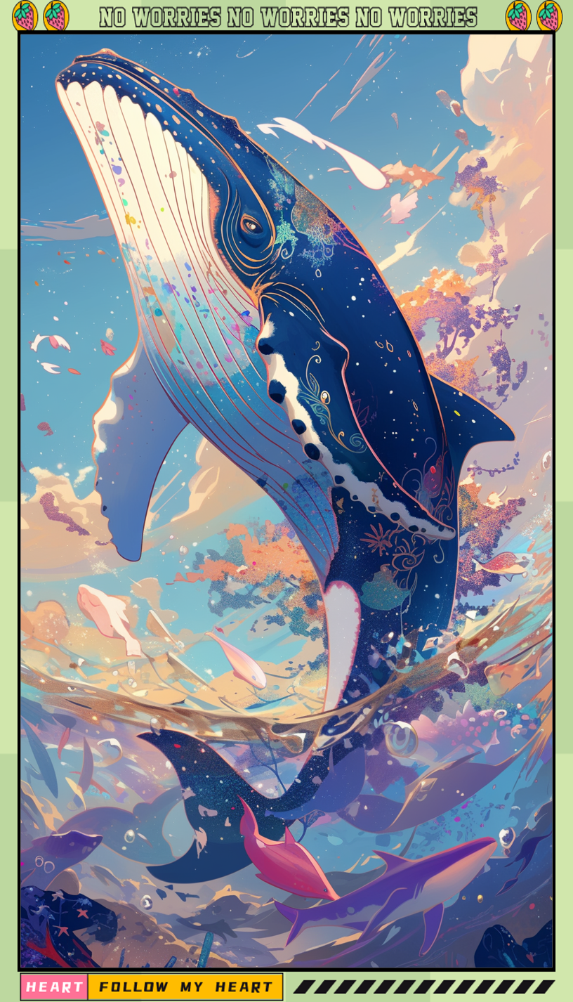 鲸鱼:海洋中的独特传奇与多样魅力