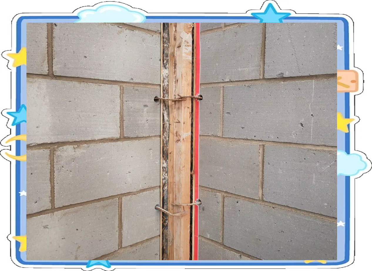 项目构造柱模板加固成品展示经过一系列的模板加固措施后,我们得到了