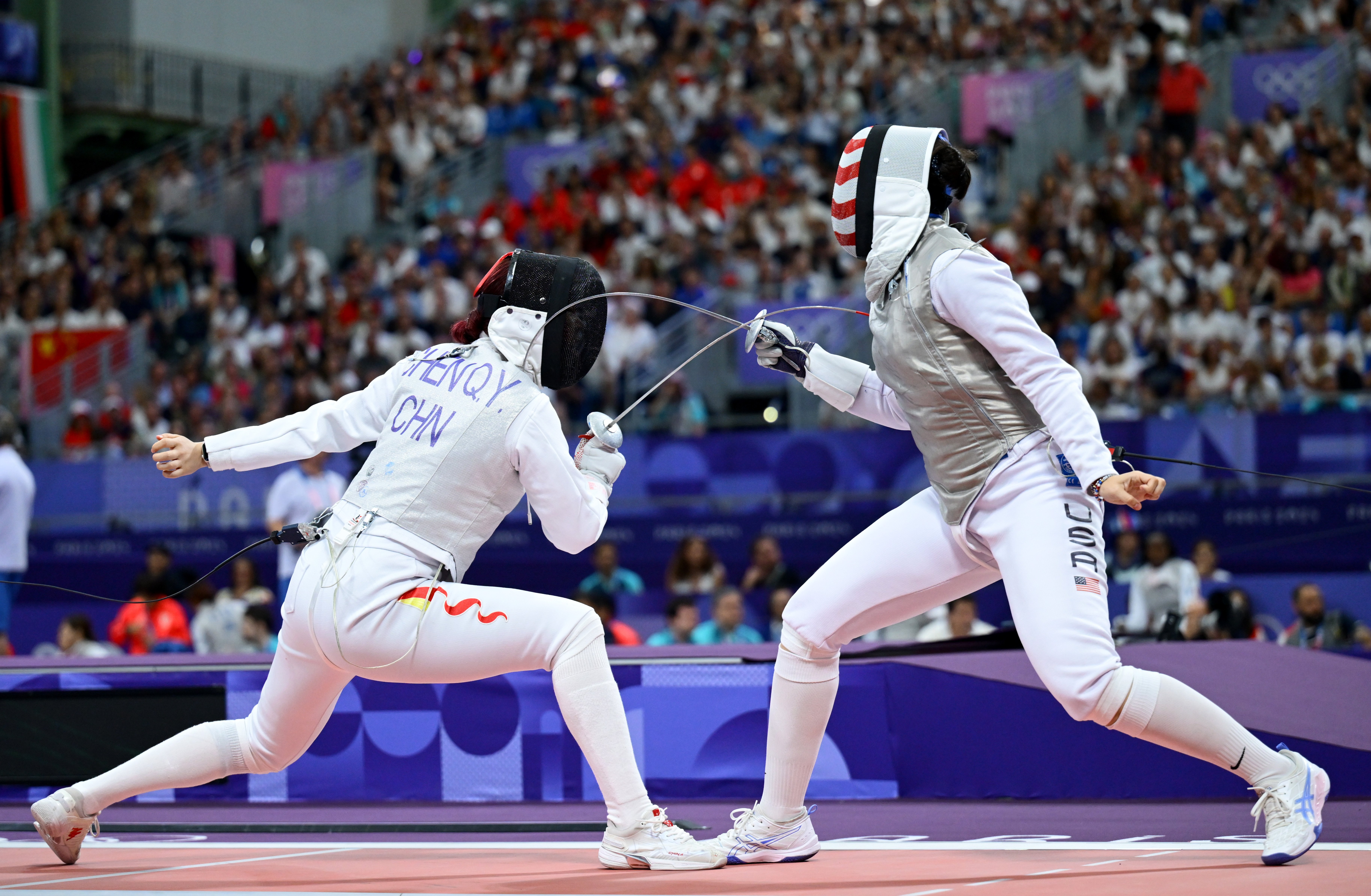 巴黎奥运会|击剑——女子花剑团体赛况