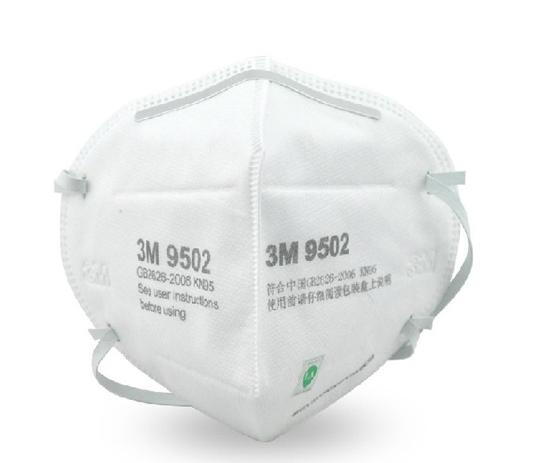 3m 9502头带式kn95折叠式防护口罩(小号)