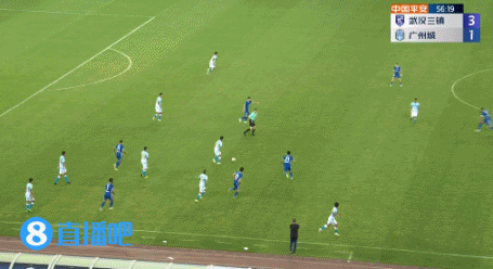 中超-宋文杰传射吉列尔梅双响 广州城4-1河北_中超武汉三镇对阵广州城比赛结果_谢鹏飞戴维森进球时刻