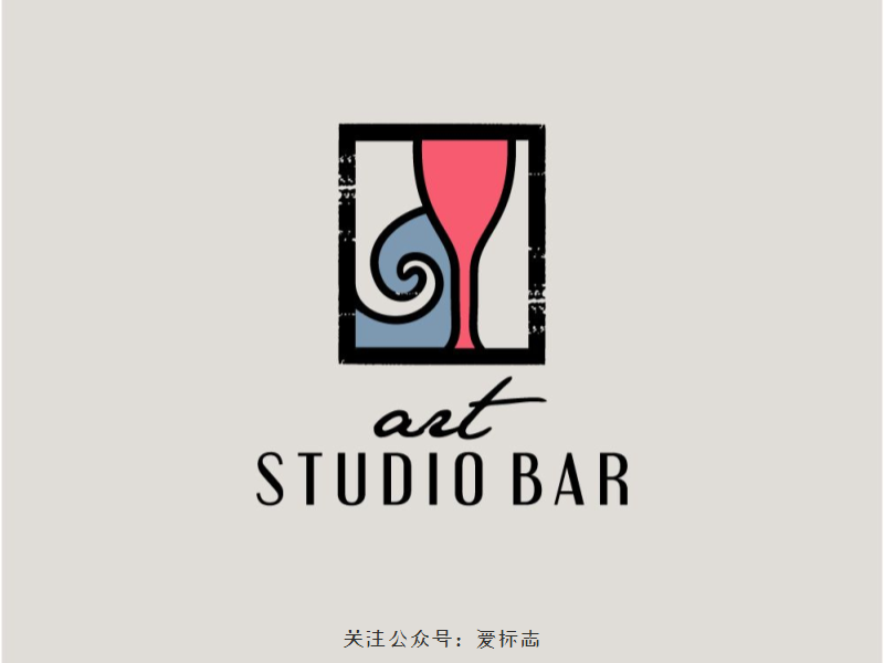 一组酒元素logo设计,创意满满