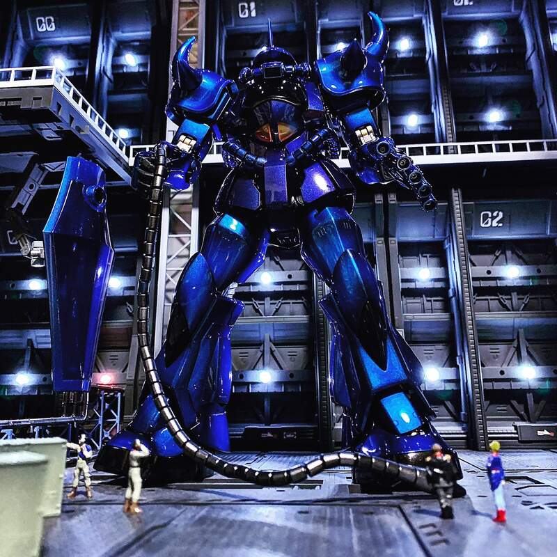 网友分享格纳库高达摄影,这样表现画面不但更真实也更有临场感