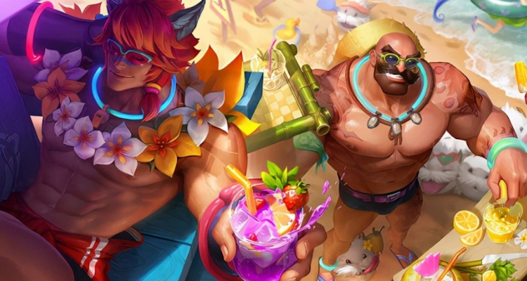 英雄联盟泳池派对系列皮肤