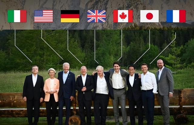 g7峰会合影图片