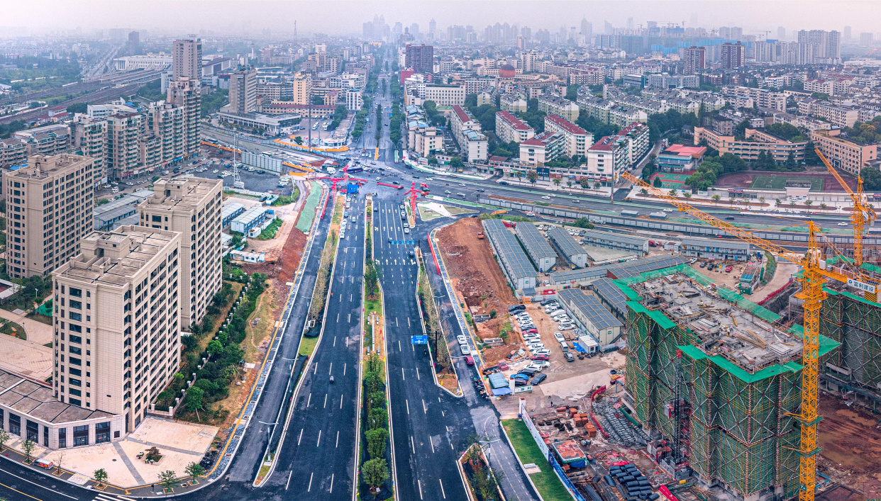 婺城交通迎来大四"西":人民西路,双溪西路,解放西路,婺江西路四大交通