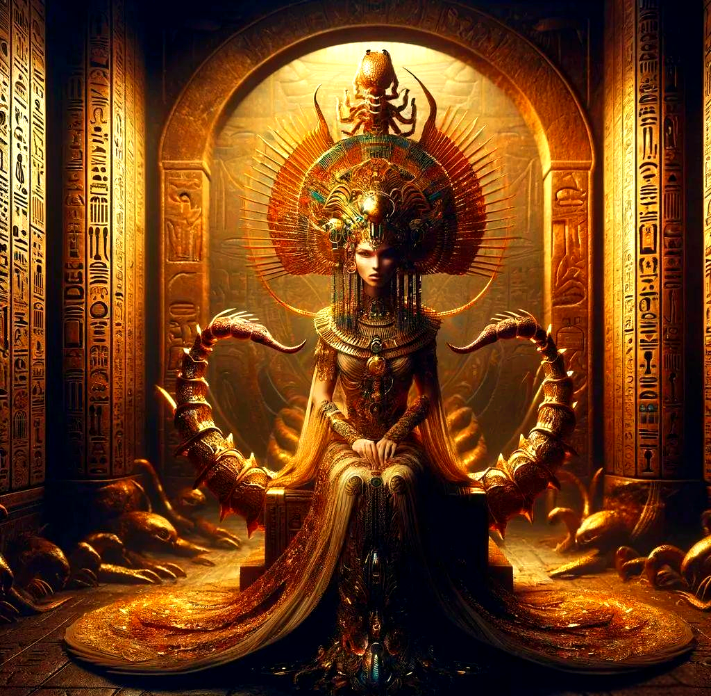 埃及神话中的蝎子女神