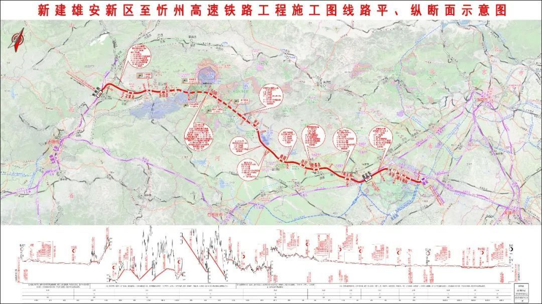 雄忻高鐵河北段站前四標正式進入主體施工階段!