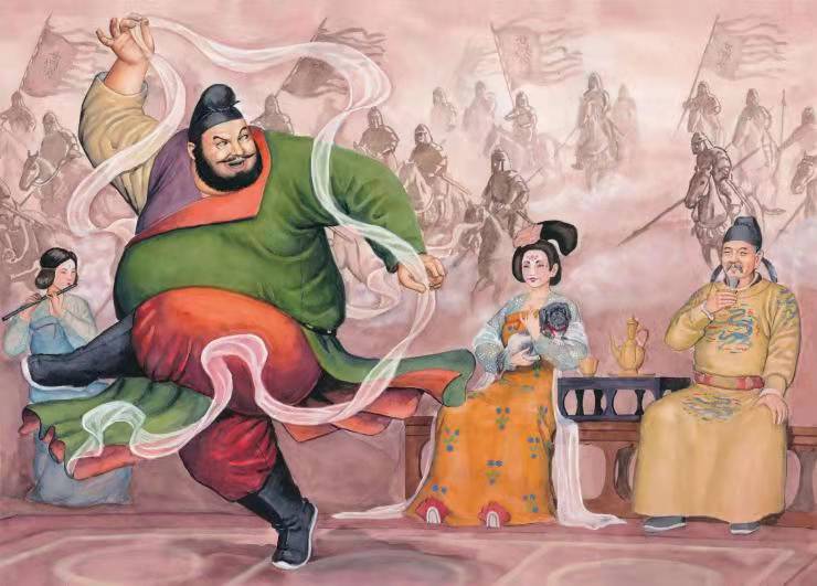 安禄山献媚四大美人之杨玉怀,背地里却让大唐逐渐灭亡