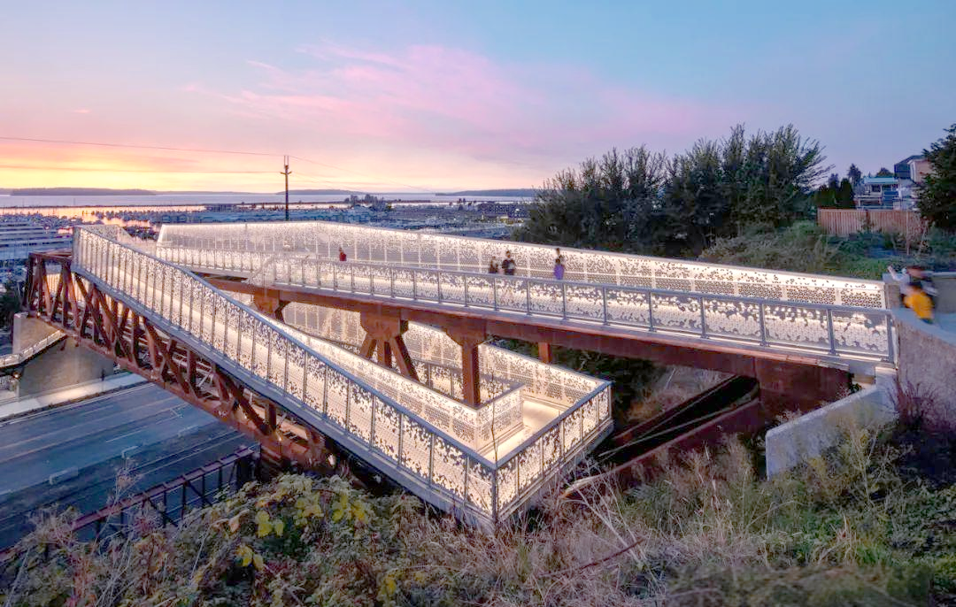 景观桥梁设计的多样灵感探索