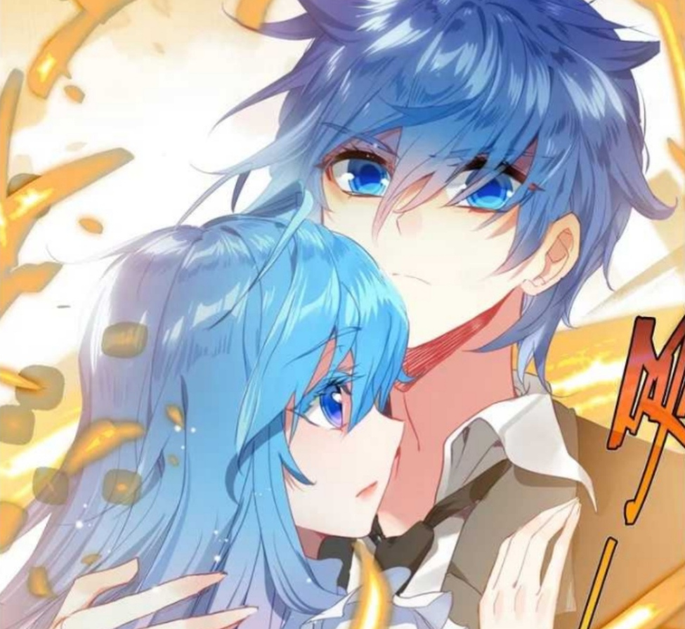 霍雨浩在唐舞桐后面飞,舞桐很不爽,雨浩:你前我后不好吗?