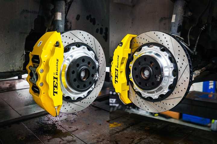 如何从外观区分通风盘刹车片和盘式刹车片?