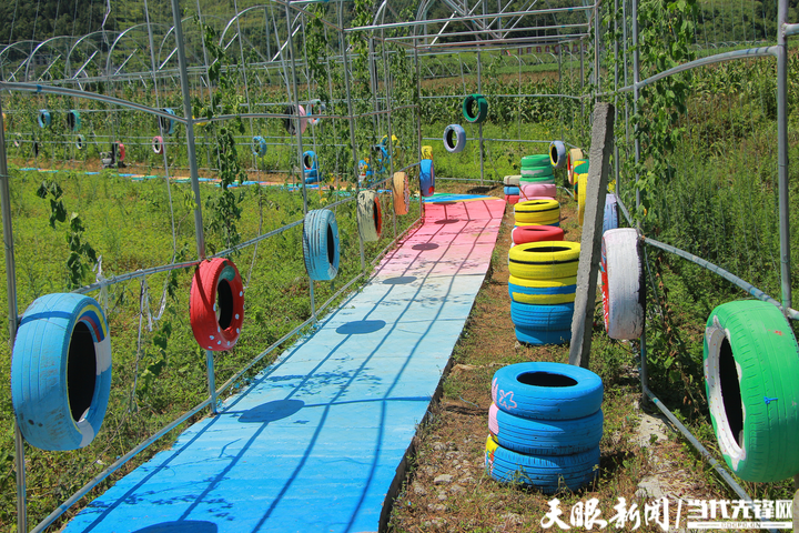 务川自治县茅天镇:旧墙换新颜 扮靓美丽乡村