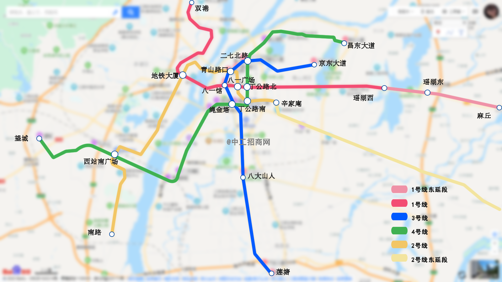 南昌地铁线路查询图图片