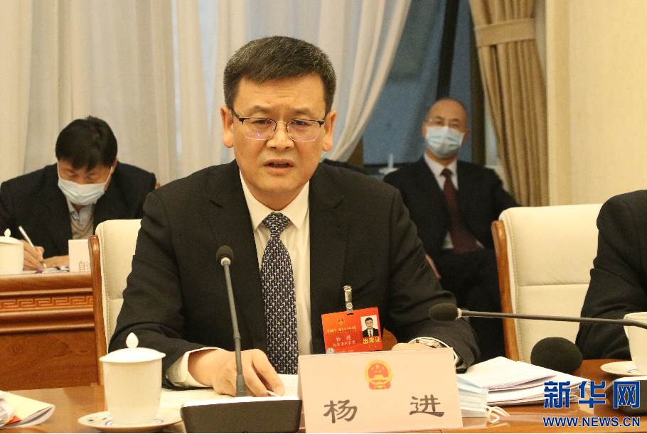杨进代表:努力争创共同富裕先行市