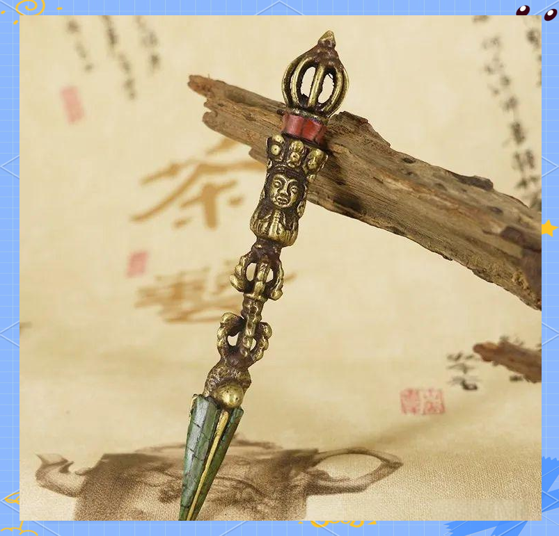 文玩配饰中的金刚降魔杵探秘