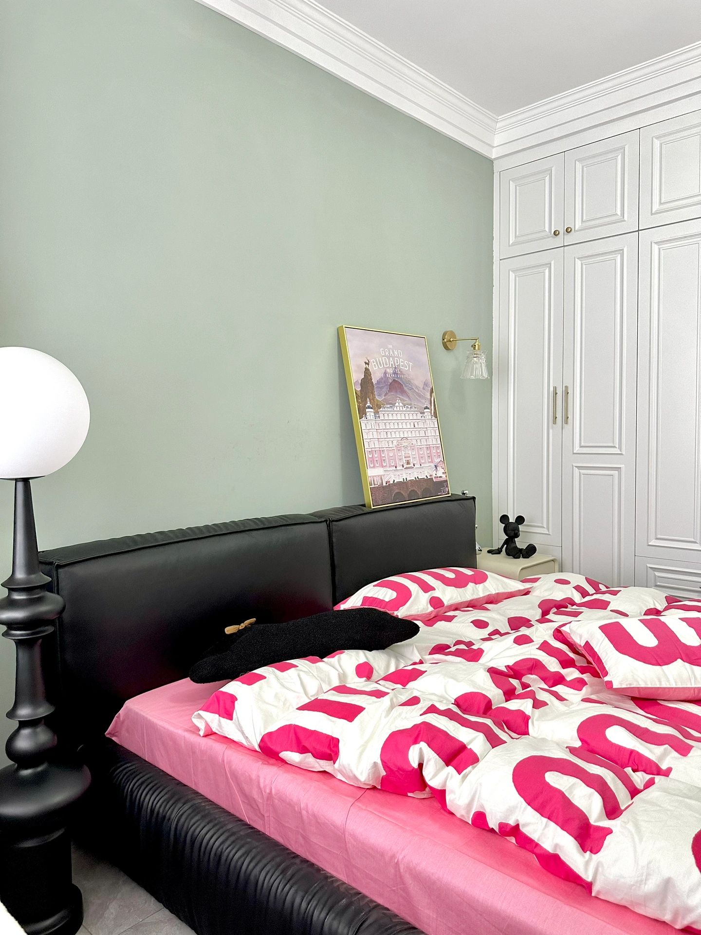 晨阳水漆调色卧室客厅背景墙春露秋霜 奶咖色 伦敦雾 悠扬蓝好看