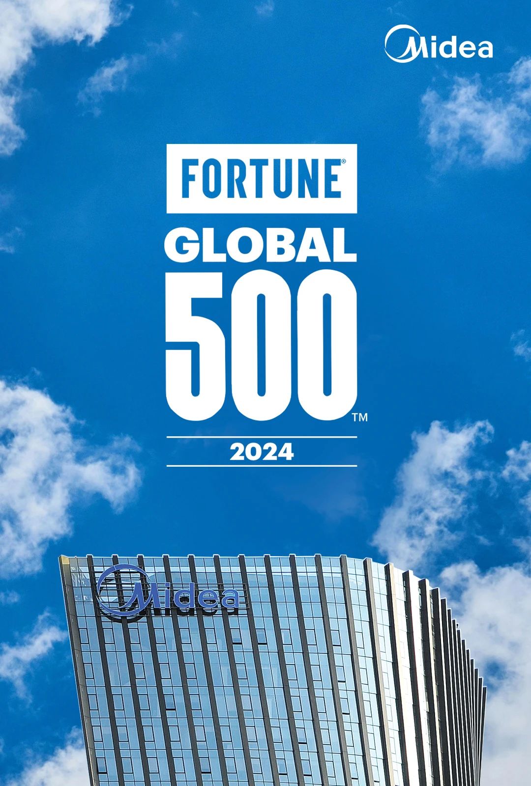 第277位!美的连续9年入选《财富》世界500强